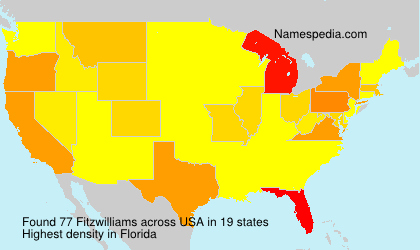 Surname Fitzwilliams in USA Surname Fitzwilliams in USA