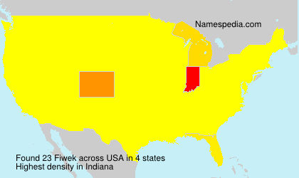 Surname Fiwek in USA Surname Fiwek in USA