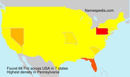 Surname Fixl in USA Surname Fixl in USA