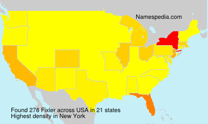 Surname Fixler in USA Surname Fixler in USA
