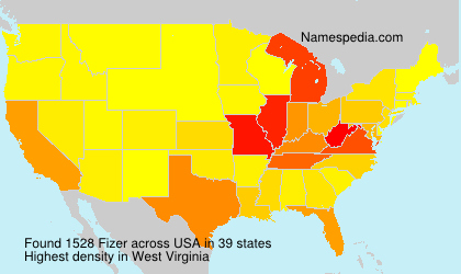 Surname Fizer in USA Surname Fizer in USA