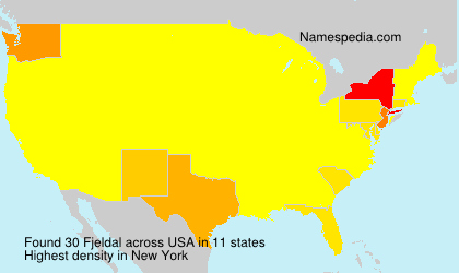 Surname Fjeldal in USA Surname Fjeldal in USA