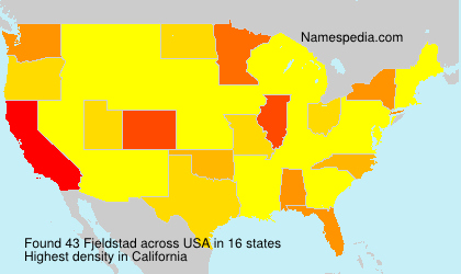 Surname Fjeldstad in USA Surname Fjeldstad in USA