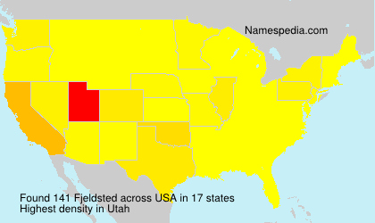 Surname Fjeldsted in USA Surname Fjeldsted in USA