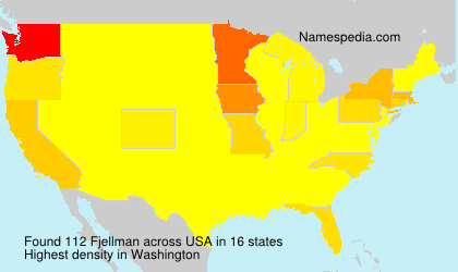Surname Fjellman in USA Surname Fjellman in USA