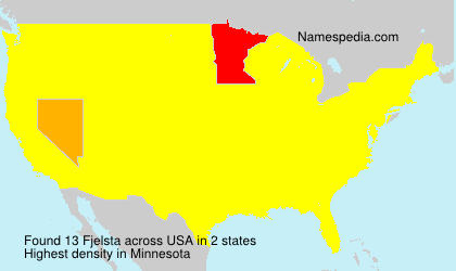Surname Fjelsta in USA Surname Fjelsta in USA