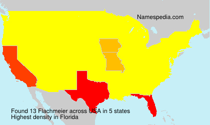 Surname Flachmeier in USA Surname Flachmeier in USA