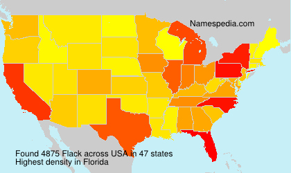 Surname Flack in USA Surname Flack in USA
