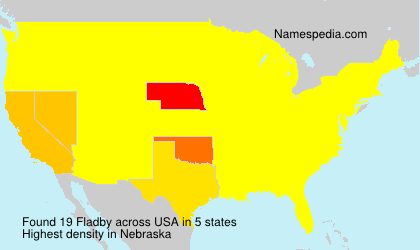 Surname Fladby in USA Surname Fladby in USA