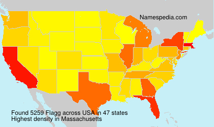Surname Flagg in USA Surname Flagg in USA