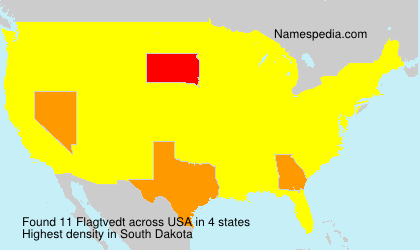 Surname Flagtvedt in USA Surname Flagtvedt in USA