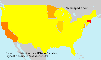 Surname Flaiani in USA Surname Flaiani in USA