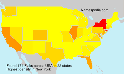 Surname Flaks in USA Surname Flaks in USA