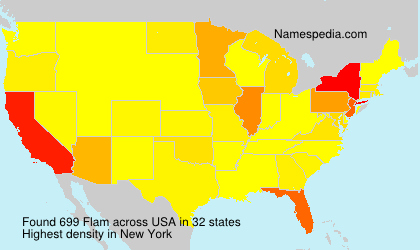 Surname Flam in USA Surname Flam in USA