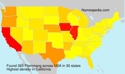 Surname Flammang in USA Surname Flammang in USA