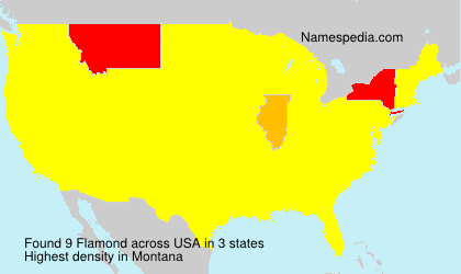 Surname Flamond in USA Surname Flamond in USA