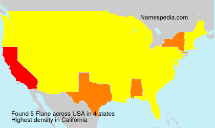 Surname Flane in USA Surname Flane in USA