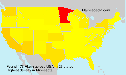 Surname Flann in USA Surname Flann in USA