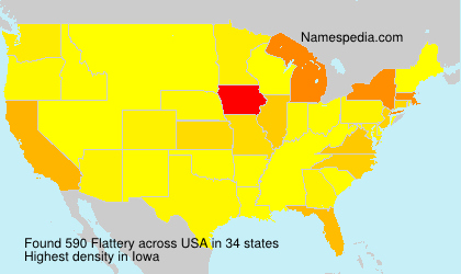 Surname Flattery in USA Surname Flattery in USA
