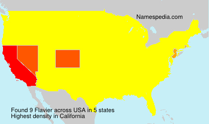 Surname Flavier in USA Surname Flavier in USA