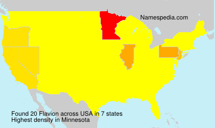 Surname Flavion in USA Surname Flavion in USA