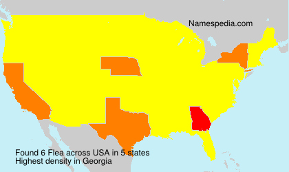 Surname Flea in USA Surname Flea in USA