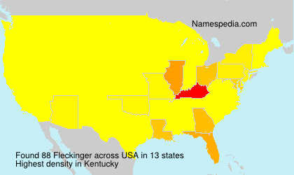Surname Fleckinger in USA Surname Fleckinger in USA