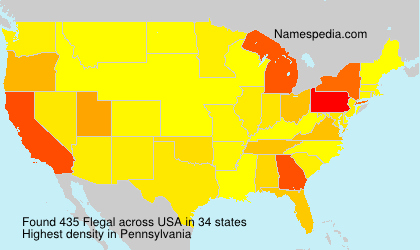 Surname Flegal in USA Surname Flegal in USA