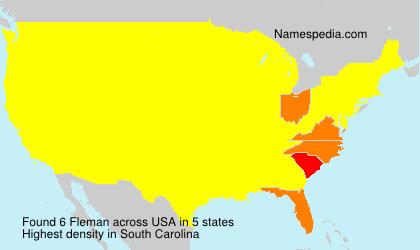 Surname Fleman in USA Surname Fleman in USA