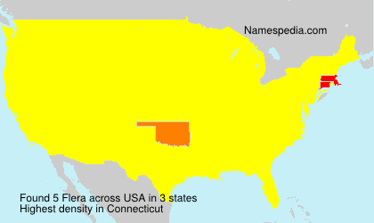 Surname Flera in USA Surname Flera in USA