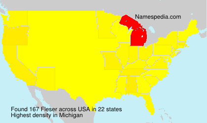 Surname Fleser in USA Surname Fleser in USA