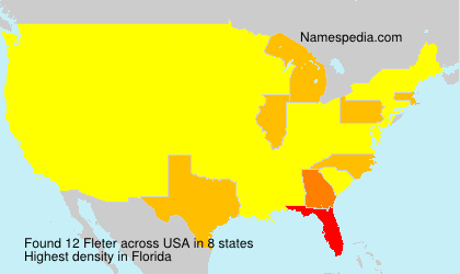 Surname Fleter in USA Surname Fleter in USA