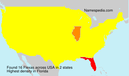 Surname Flexas in USA Surname Flexas in USA