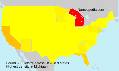 Surname Flietstra in USA Surname Flietstra in USA