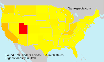 Surname Flinders in USA Surname Flinders in USA