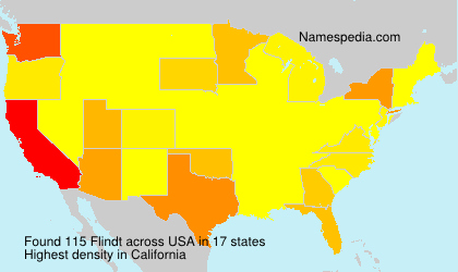 Surname Flindt in USA Surname Flindt in USA
