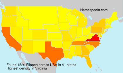 Surname Flippen in USA Surname Flippen in USA