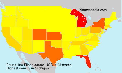 Surname Flipse in USA Surname Flipse in USA