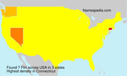 Surname Fliri in USA Surname Fliri in USA