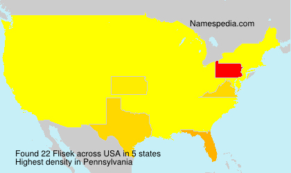 Surname Flisek in USA Surname Flisek in USA