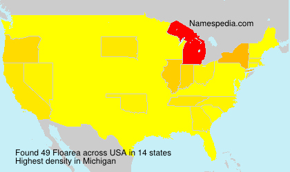 Surname Floarea in USA Surname Floarea in USA