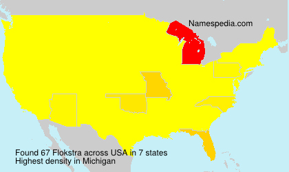 Surname Flokstra in USA Surname Flokstra in USA