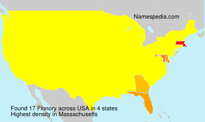 Surname Flonory in USA Surname Flonory in USA
