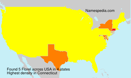 Surname Florel in USA Surname Florel in USA