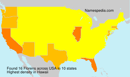 Surname Florens in USA Surname Florens in USA