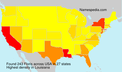 Surname Floris in USA Surname Floris in USA