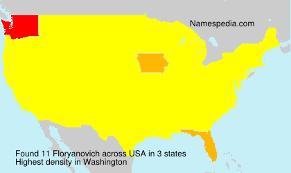 Surname Floryanovich in USA Surname Floryanovich in USA