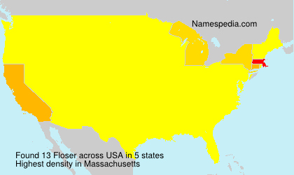Surname Floser in USA Surname Floser in USA