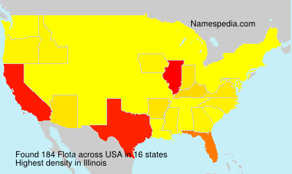 Surname Flota in USA Surname Flota in USA
