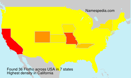 Surname Flotho in USA Surname Flotho in USA